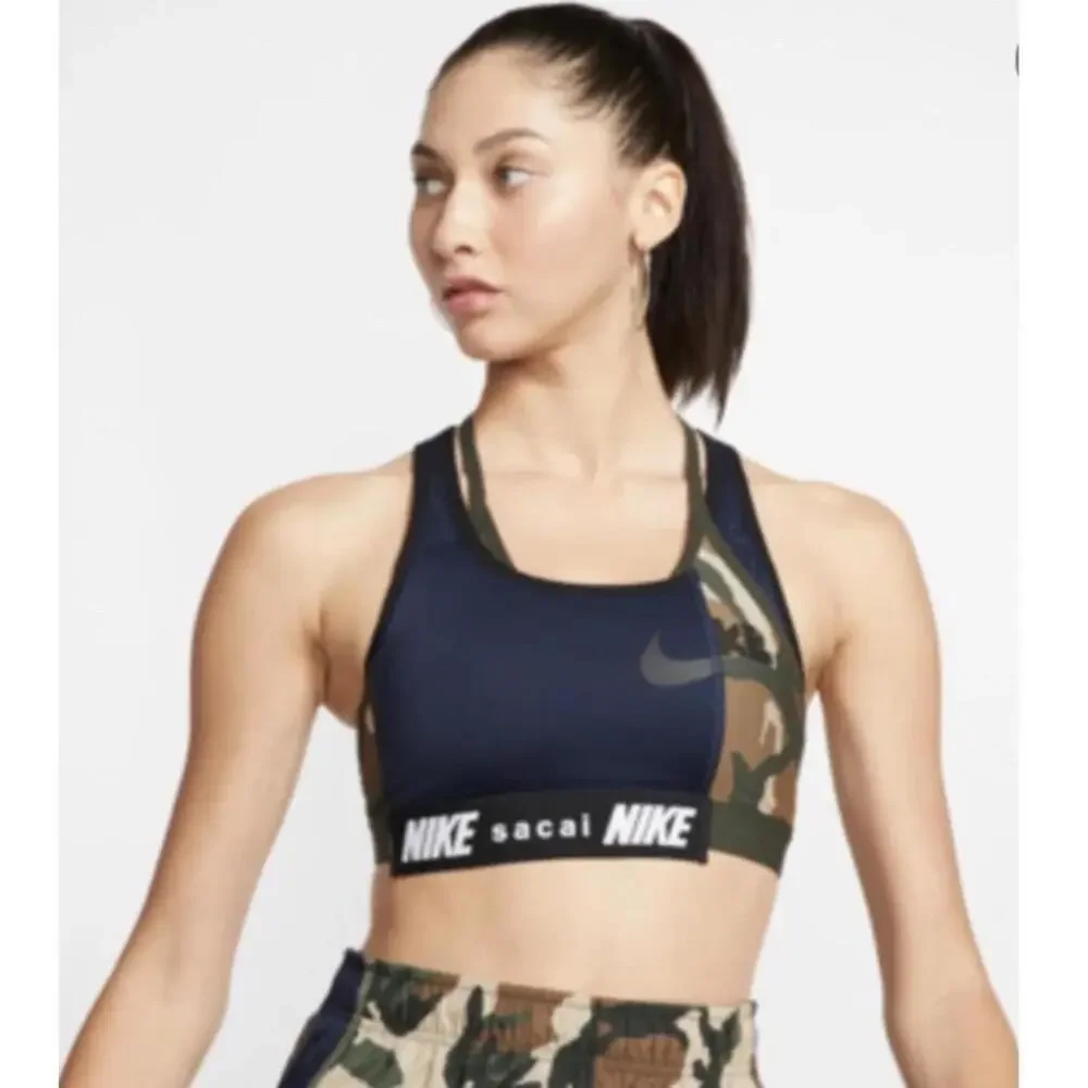 Nike x Sacai Sports Bra Navy/Khaki, Large